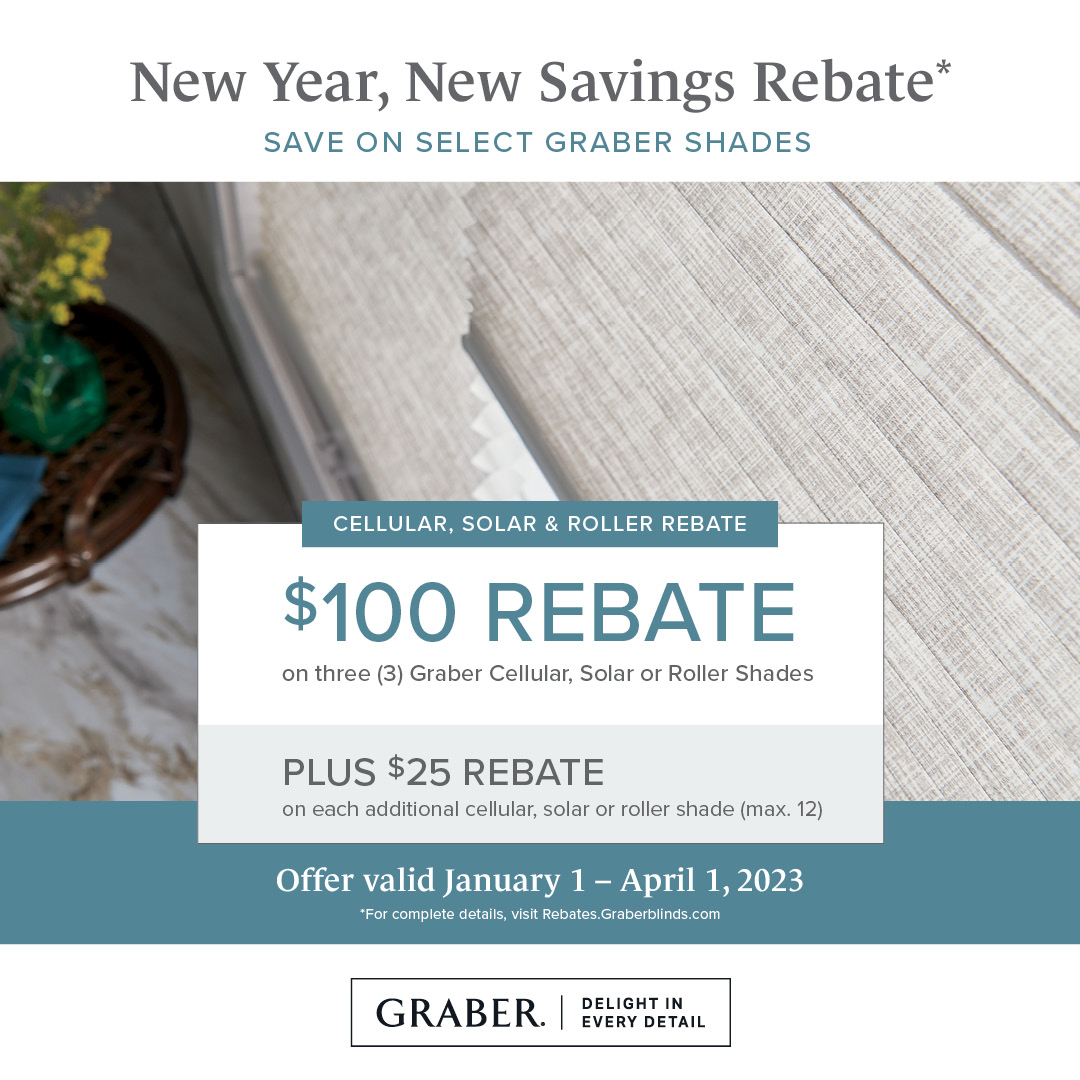 GRABER $100 Rebate
